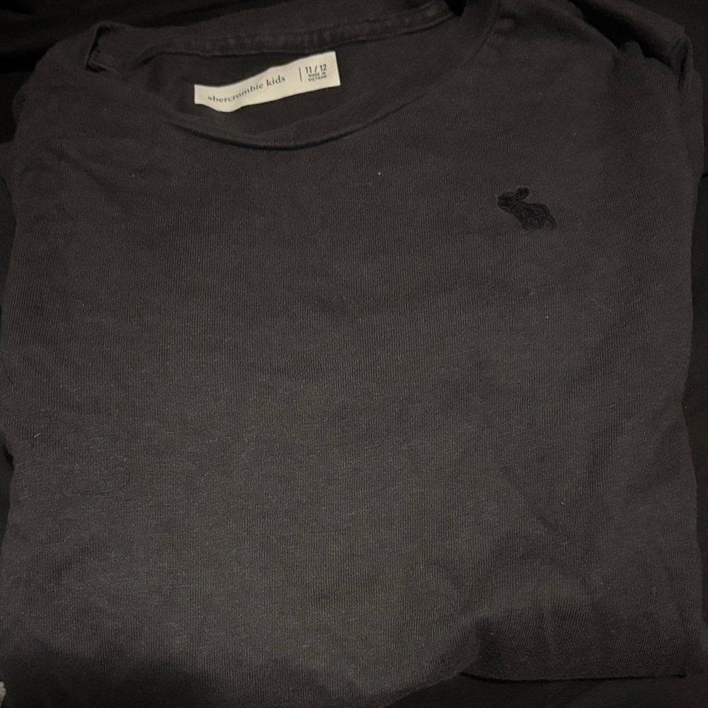 Abercrombie Kids Dark Gray Short Sleeve Tee